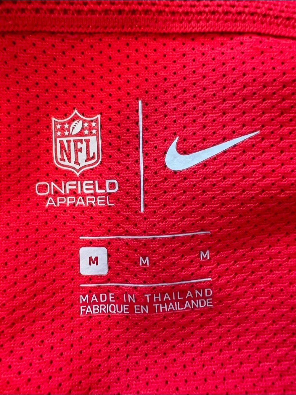 Nike NFL Onfield Apparel Kansas City Chiefs Red Hooded Pullover Windbreaker